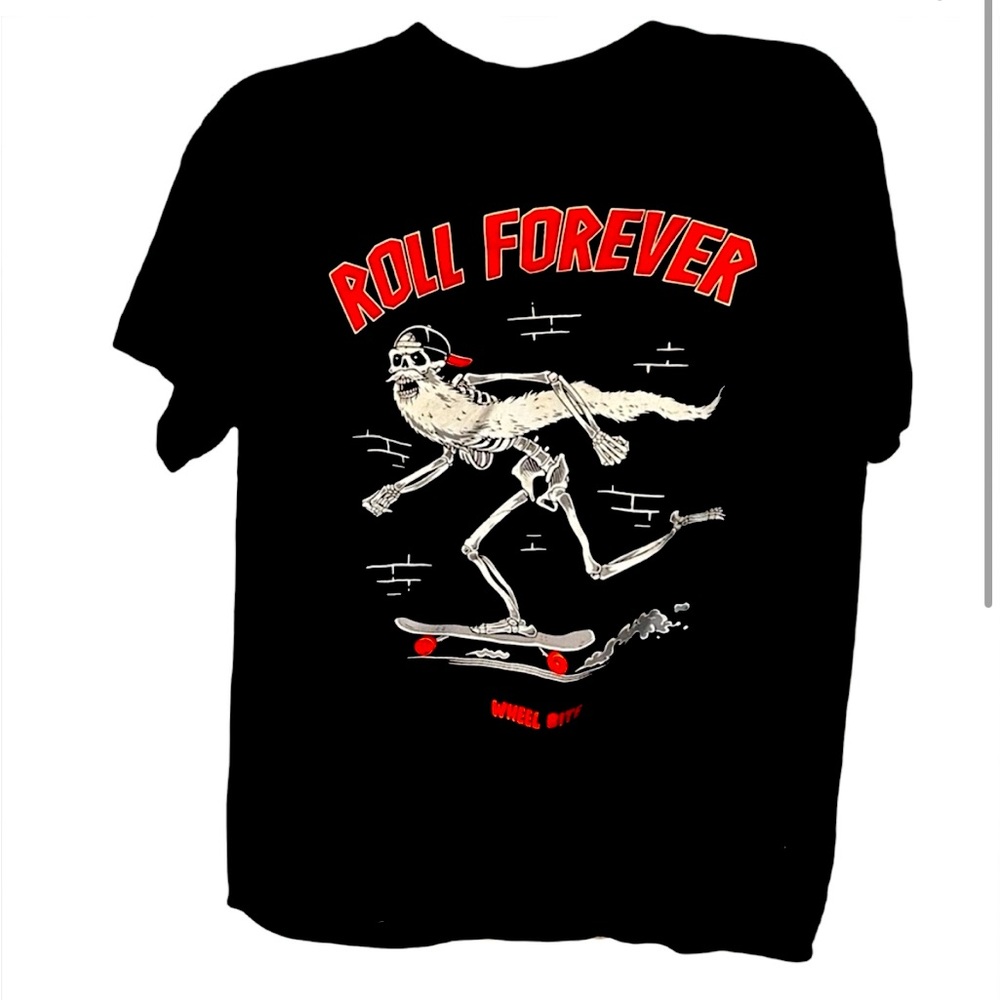 Wheel Bite Skate Tshirt size Small like new